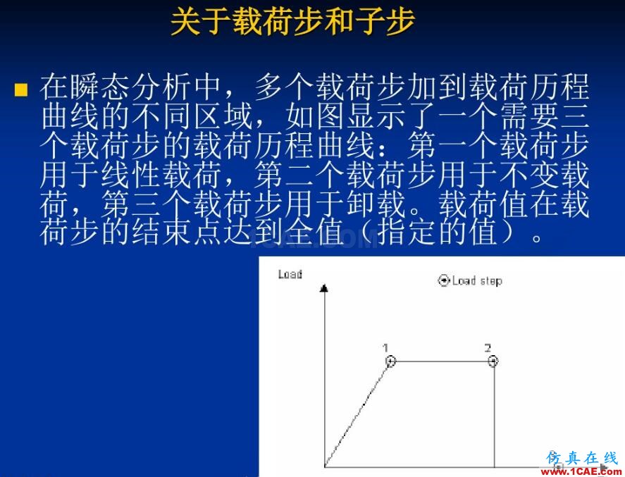 Ansys經(jīng)典中l(wèi)oadStep和subStep的區(qū)別真解ansys分析案例圖片2