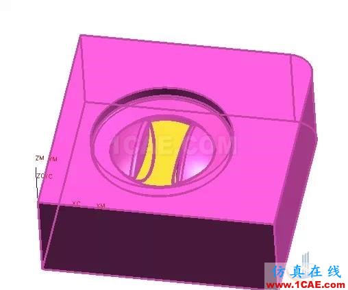 UG二粗加工如何判斷是否踩刀ug設計案例圖片2