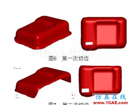 基于eta/Dynaform發(fā)蓋外板拉深后切邊回彈的模擬研究dynaform汽車仿真圖片5