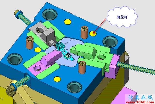 這套汽車傳感器支架精密模具如何設(shè)計(jì)？ug設(shè)計(jì)案例圖片23