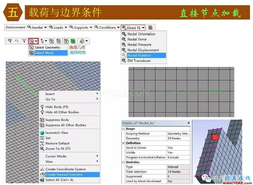 【有限元培訓四】ANSYS-Workbench結構靜力分析&模態(tài)分析ansys workbanch圖片49