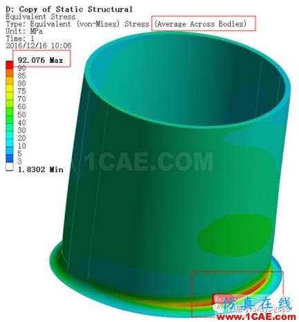 提取局部零件應(yīng)力結(jié)果的方法ansys結(jié)果圖片5