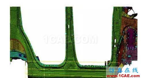 基于料厚靈敏度的轎車車身剛度優(yōu)化hypermesh技術圖片6