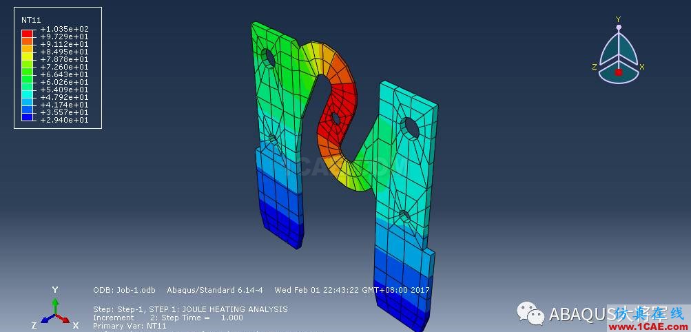 ABAQUS INP文件應(yīng)用abaqus有限元分析案例圖片8