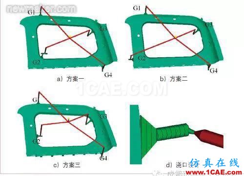 基于Moldflow的汽車(chē)內(nèi)飾板澆注系統(tǒng)設(shè)計(jì)moldflow結(jié)果圖片5