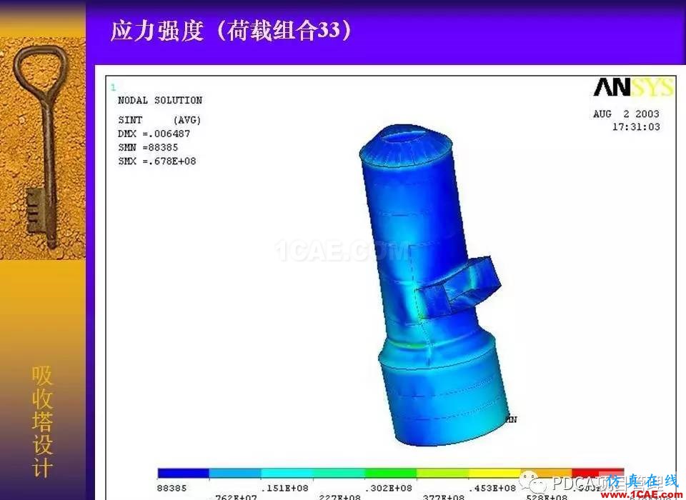 吸收塔易拉罐Ansys有限元分析案例圖解ansys結(jié)構(gòu)分析圖片34