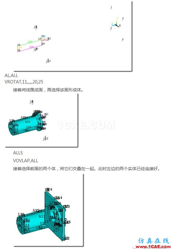 基于ANSYS經(jīng)典界面的實(shí)體-板單元連接建模ansys結(jié)構(gòu)分析圖片4