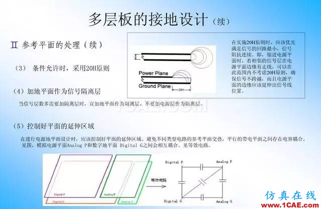 【絕密】國內(nèi)知名電信設(shè)備廠商PCB接地設(shè)計指南ansys培訓的效果圖片22