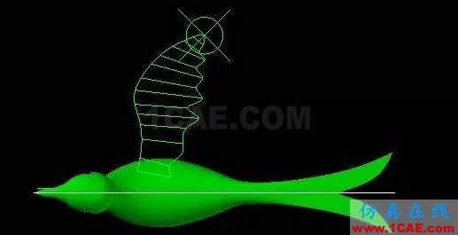 AutoCAD畫小鳥三維模型教程AutoCAD技術圖片13