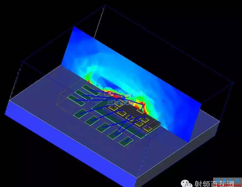 QFN封裝bondwire有限元電磁場仿真ADS電磁培訓(xùn)教程圖片14