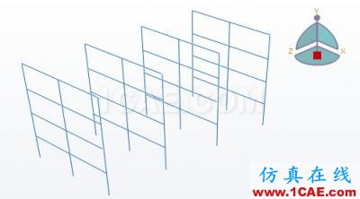 【簡單實(shí)例】abaqus/CAE建的簡單的框架模型(線性框架)