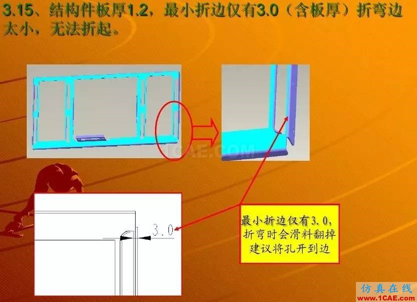 鈑金設(shè)計無法折彎的案例分析 圖文solidworks simulation應(yīng)用技術(shù)圖片15