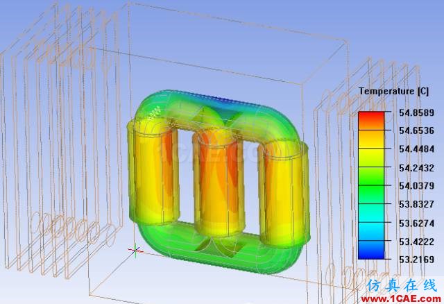 Icepak培訓(xùn)教程:對變壓器進(jìn)行不同環(huán)境下的散熱模擬計算ansys圖片9