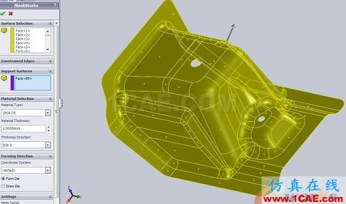 [轉載]SOLIDWORKS鈑金展開插件blankworks V4.0帶CRACKsolidworks simulation學習資料圖片16