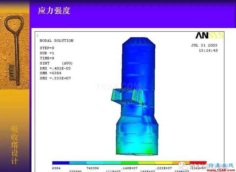 吸收塔易拉罐Ansys有限元分析案例圖解ansys結(jié)果圖片17