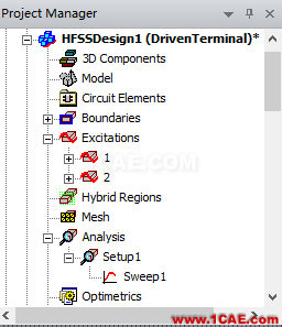 HFSS案例實(shí)時(shí)調(diào)諧（Tuning）仿真Circuit+HFSSHFSS結(jié)果圖片19