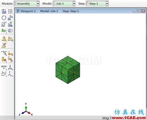 偶然發(fā)現(xiàn)ABAQUS一個(gè)強(qiáng)大的網(wǎng)格劃分功能 - Yusd - 玉石殿