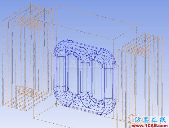 Icepak培訓(xùn)教程:對變壓器進(jìn)行不同環(huán)境下的散熱模擬計算ansys workbanch圖片3