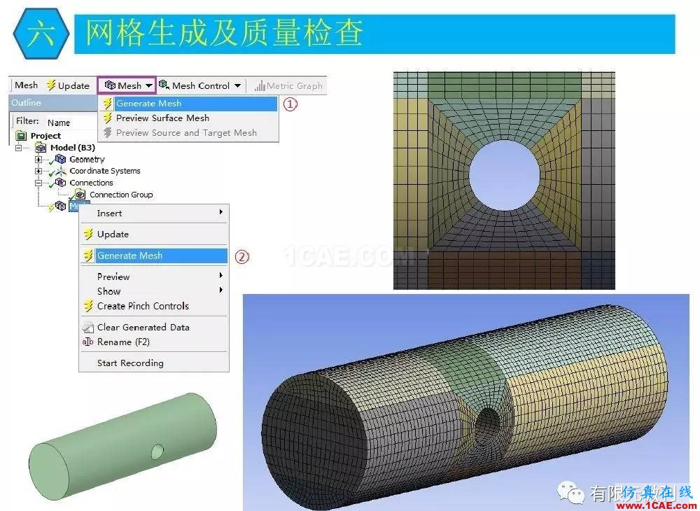 【有限元培訓(xùn)三】ANSYS-Workbench網(wǎng)格劃分ansys仿真分析圖片38