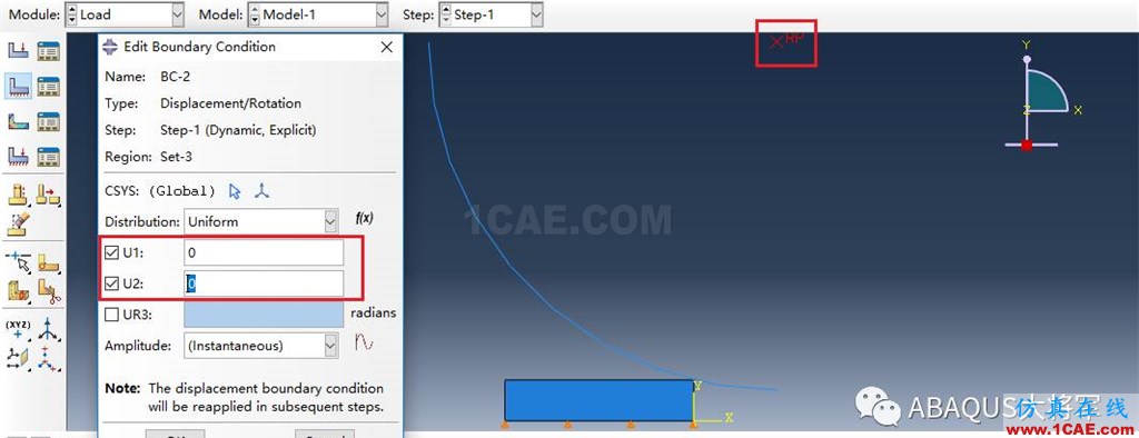 ABAQUS案例的Abaqus/CAE再現(xiàn)—厚板輥壓abaqus有限元培訓教程圖片45