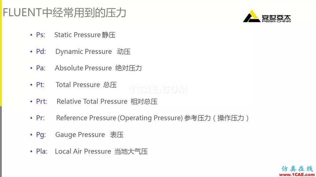 應用 | Fluent中幾種常用壓力fluent圖片3