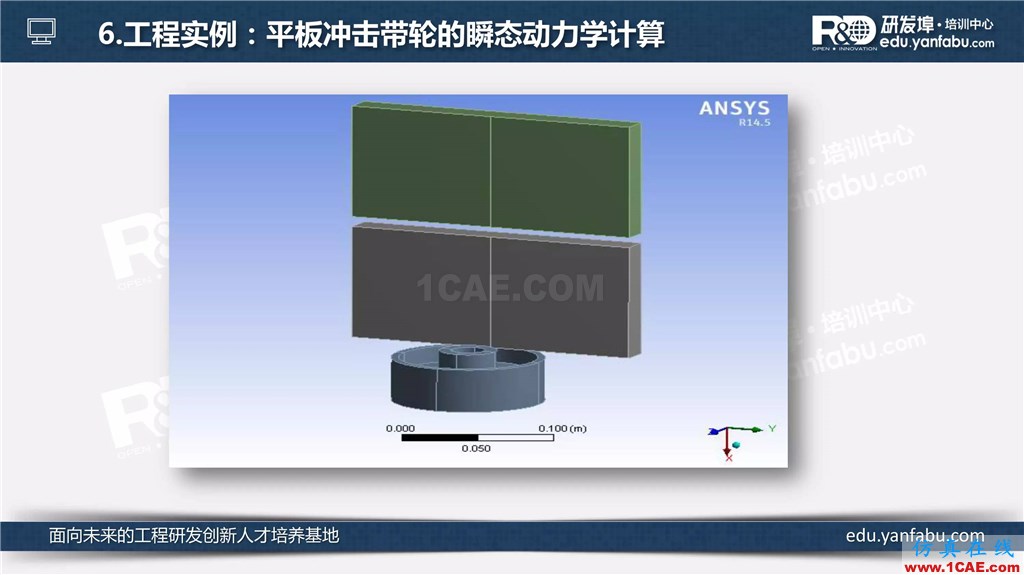 看完這個瞬態(tài)動力學分析會一半了ansys培訓課程圖片21