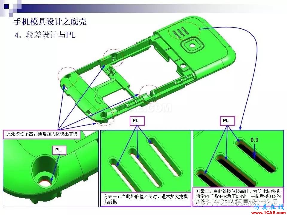 手機模具設計之底殼ug培訓資料圖片12