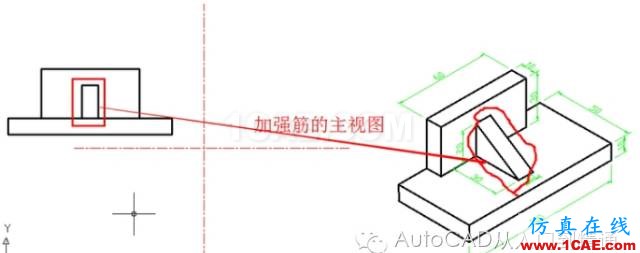 AutoCAD 繪制三視圖AutoCAD培訓教程圖片6