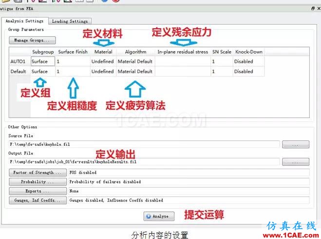 FE-SAFE使用Abaqus的fil文件進(jìn)行疲勞運算fe-Safe學(xué)習(xí)資料圖片5