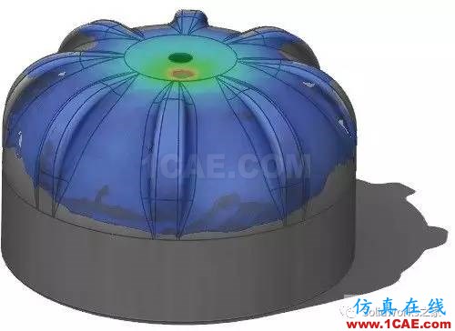 SolidWorks Simulation:黑膠唱片機(jī)蓋支撐墊的模態(tài)分析solidworks simulation分析圖片4