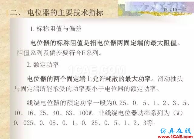 最全面的電子元器件基礎(chǔ)知識(shí)（324頁(yè)）ansys hfss圖片70